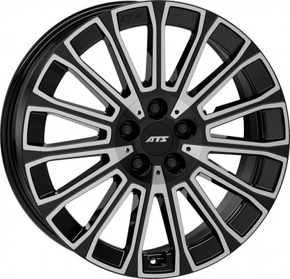 ATS Obsession diamant-schwarz frontpoliert Alufelge 8.5x18 Zoll ET40 LK 5x112 ML57.1