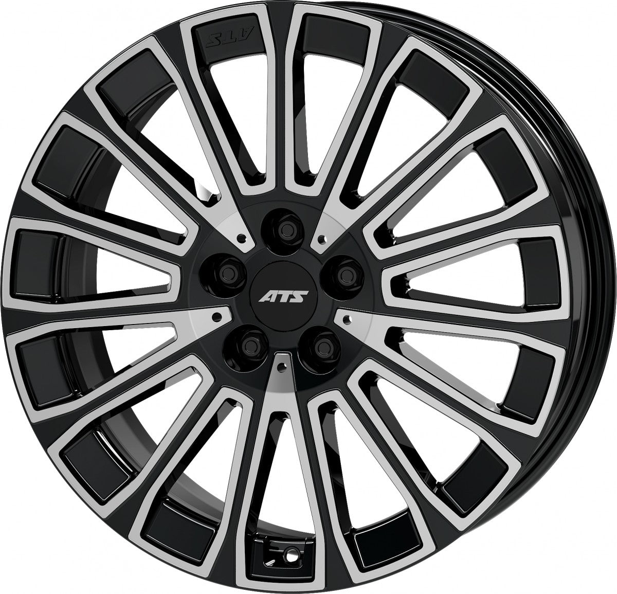 ATS Obsession diamant-schwarz frontpoliert 8x19 ET45.1 - LK5/112 ML57.1