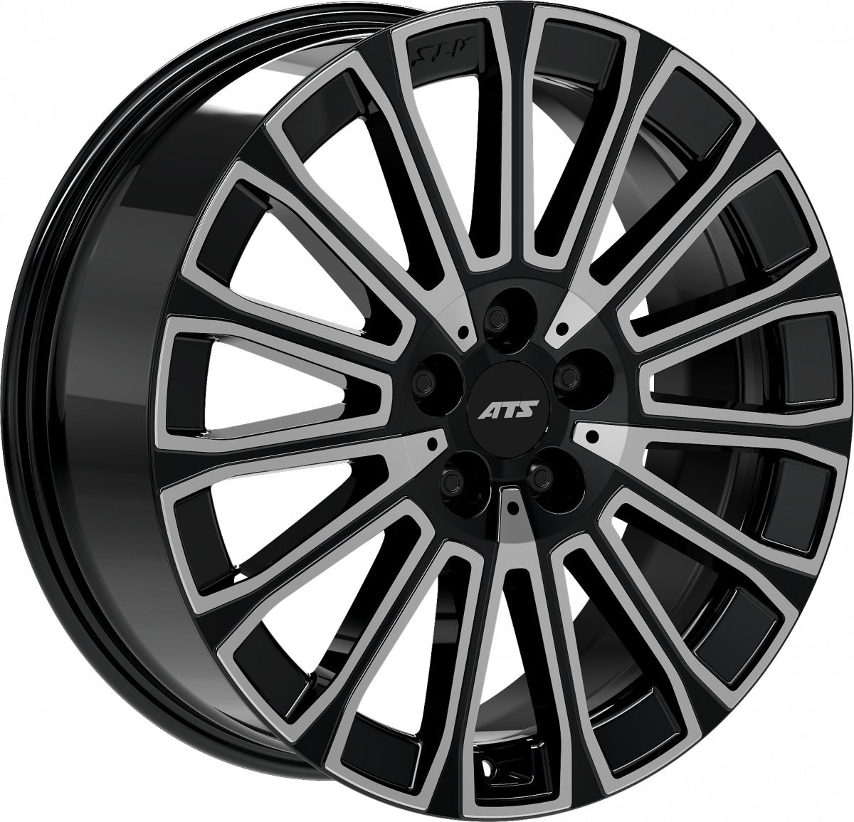 ATS Obsession diamant-schwarz frontpoliert Alufelge 8.5x19 Zoll ET42.1 LK 5x112 ML57.1 – Bild 3