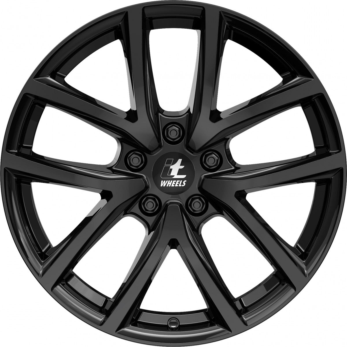itWheels Mira gloss black 6.5x16 ET40 - LK5/100 ML57.1