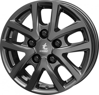 itWheels Mira Van gloss titanium 6.5x16 ET48 - LK5/114.3 ML66.1