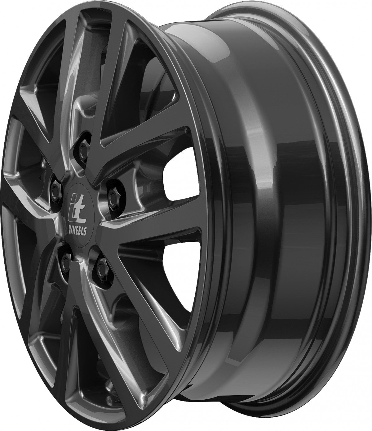 itWheels Mira Van gloss titanium 6.5x16 ET52 - LK5/112 ML66.6