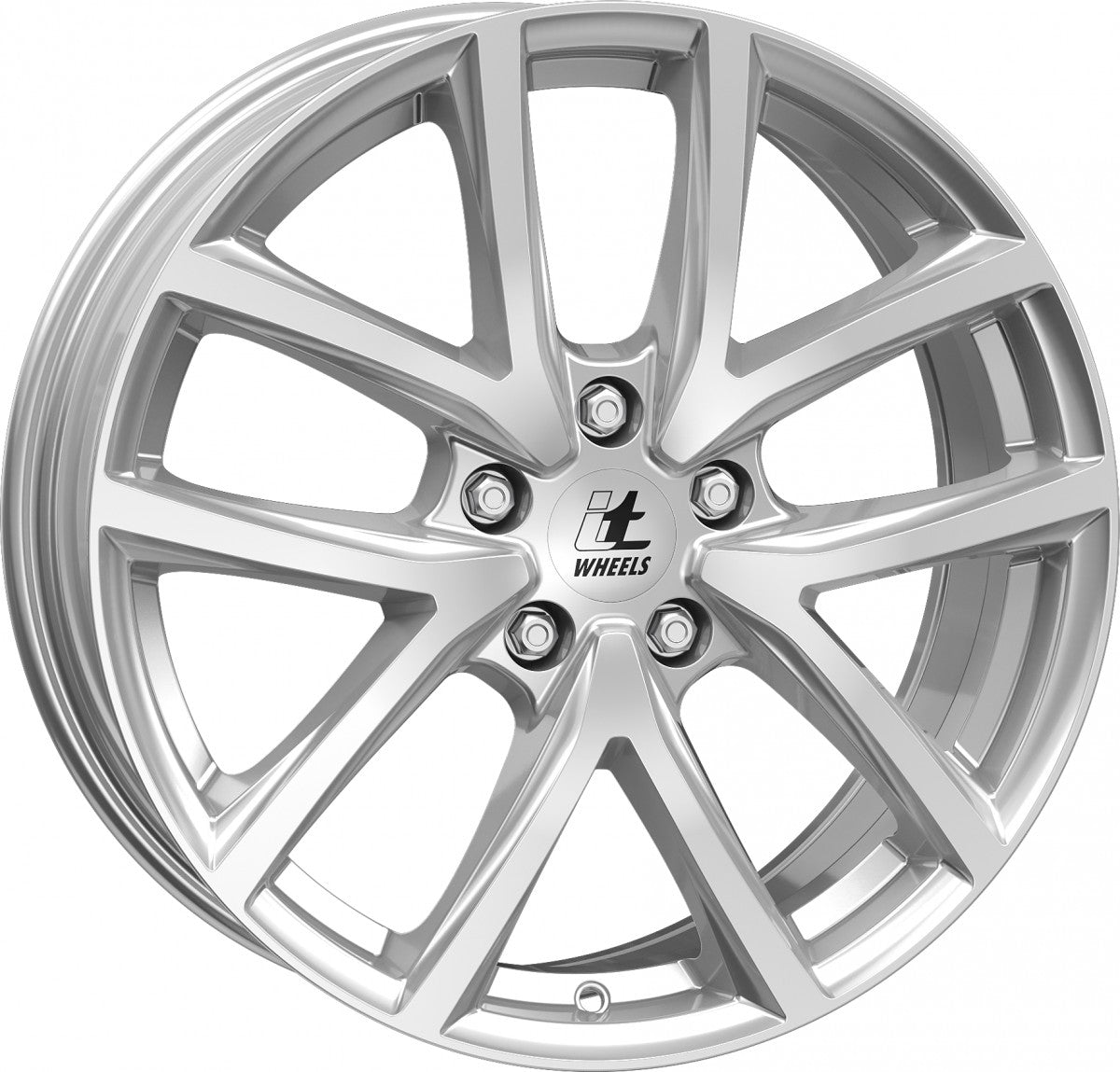 itWheels Mira gloss silver 7x17 ET45 - LK5/108 ML63.4