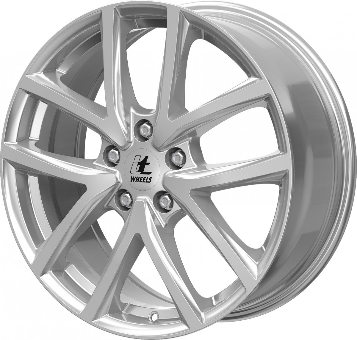 itWheels Mira gloss silver 7x17 ET45 - LK5/108 ML63.4