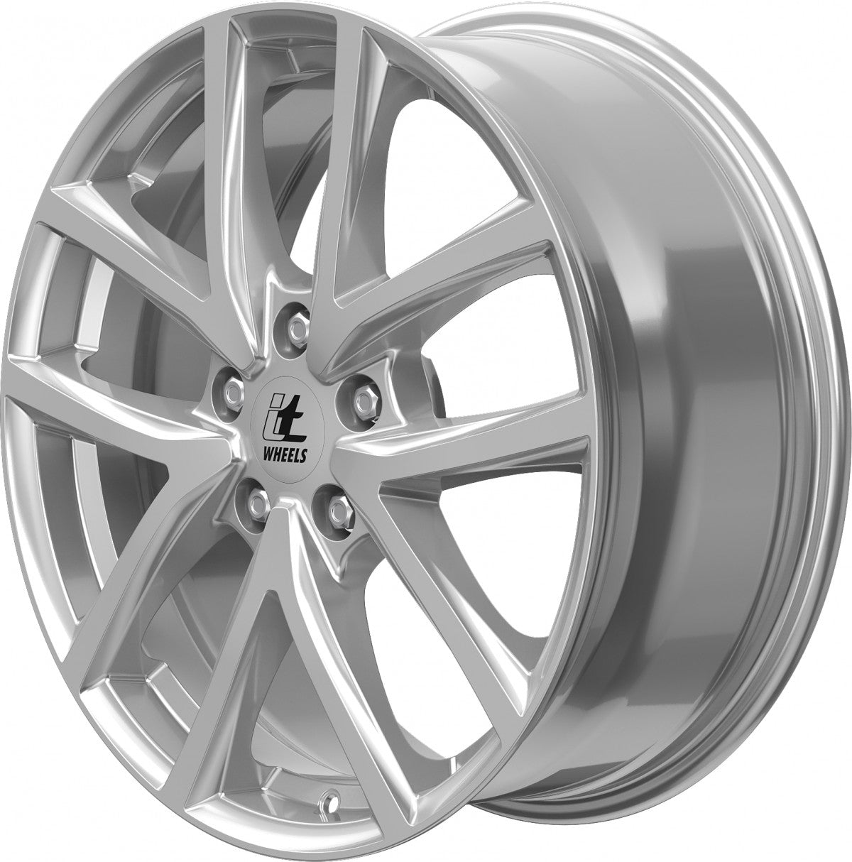 itWheels Mira gloss silver 7x17 ET45 - LK5/108 ML63.4