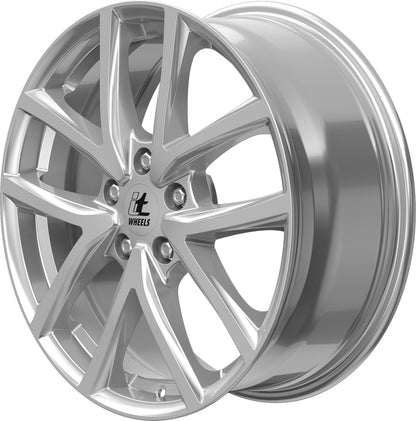 itWheels Mira gloss silver 7x17 ET45 - LK5/108 ML63.4