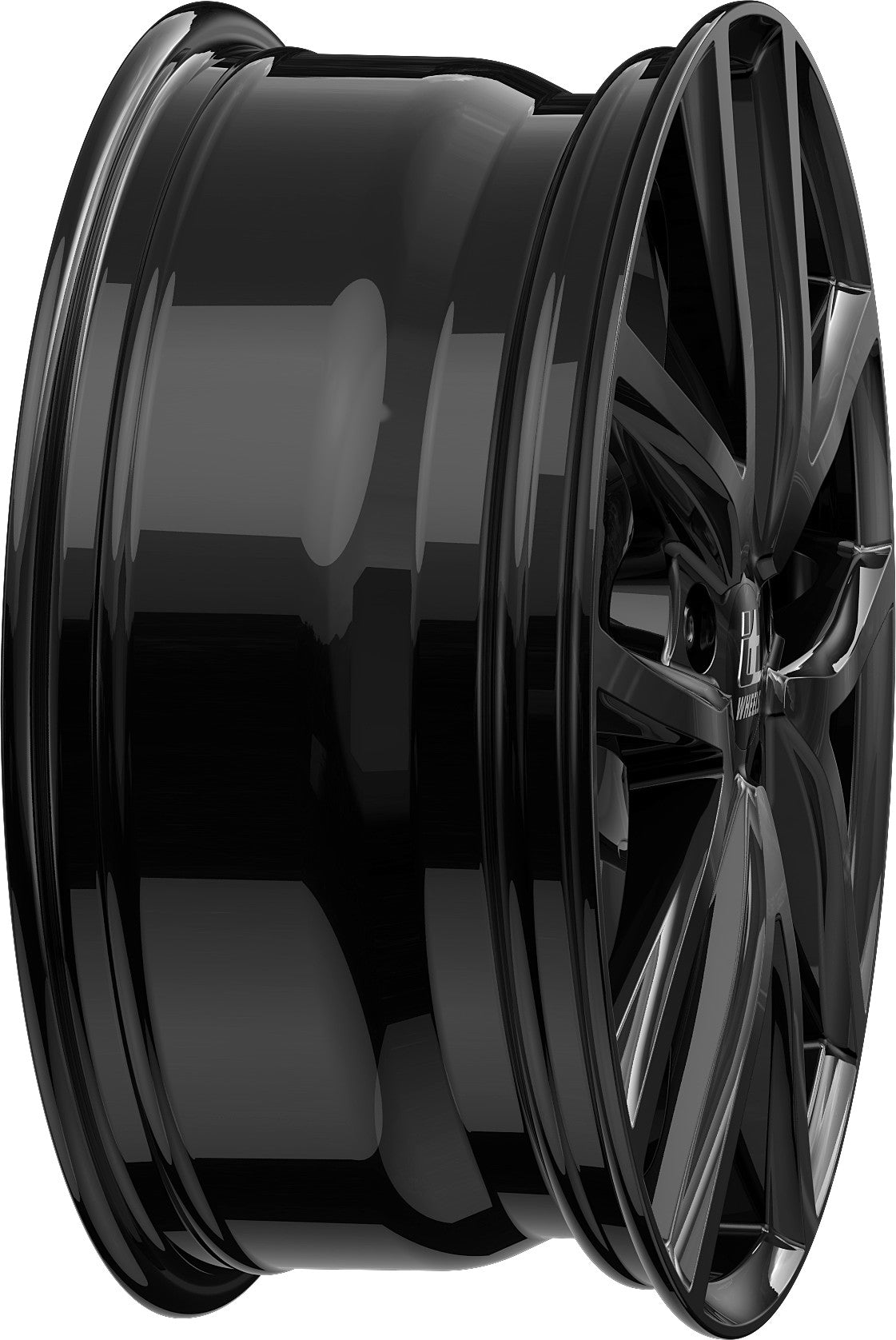 itWheels Mira gloss black 7x17 ET37 - LK5/100 ML57.1