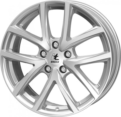 itWheels Mira gloss silver 7.5x18 ET45 - LK5/108 ML70.1
