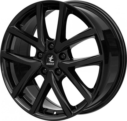 itWheels Mira gloss black 7.5x18 ET42 - LK5/112 ML66.6