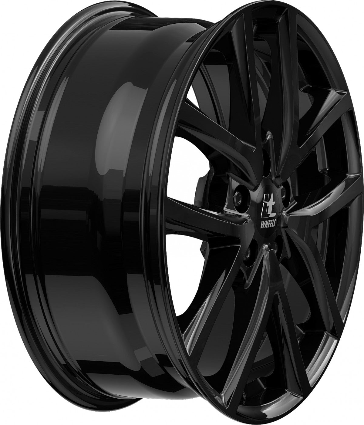 itWheels Mira gloss black 7.5x18 ET42 - LK5/112 ML70.1