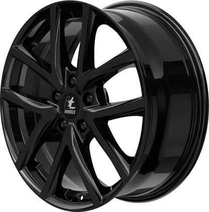 itWheels Mira gloss black 7.5x18 ET42 - LK5/112 ML70.1