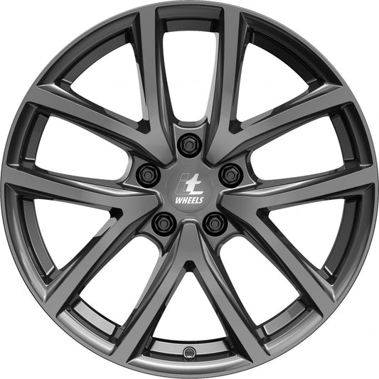 itWheels Mira gloss titanium 7.5x18 ET45 - LK5/108 ML70.1