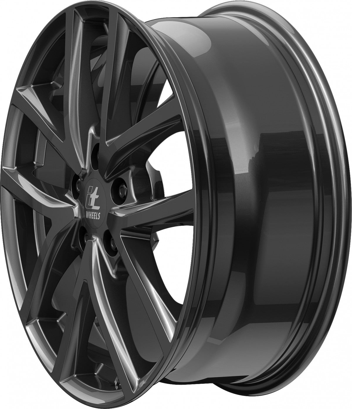 itWheels Mira gloss titanium 7.5x18 ET45 - LK5/108 ML70.1