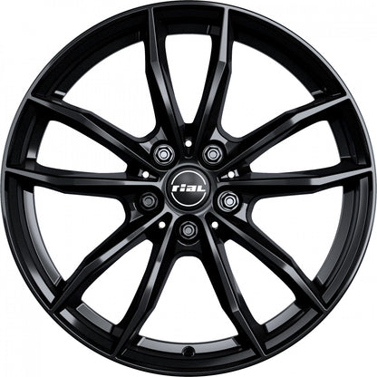 Rial X12 diamant-schwarz 8x19 ET46 - LK5/112 ML66.5