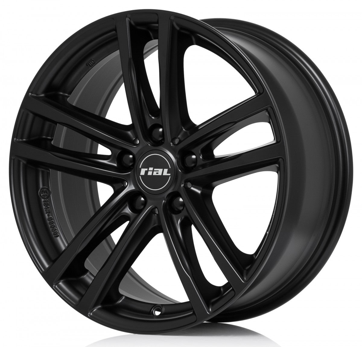 Rial X10 racing-schwarz Alufelge 8x19 Zoll ET46 LK 5x112 ML66.5 – Bild 5
