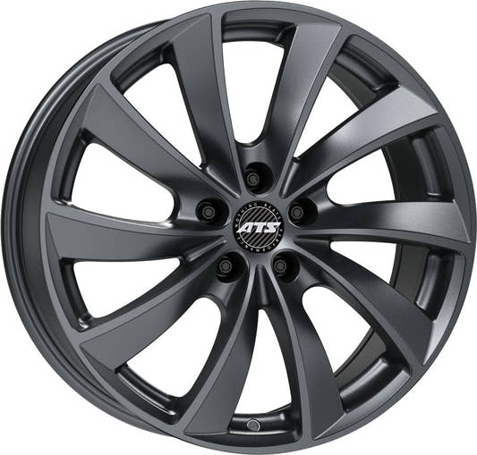 ATS Lunaris steel-grey matt Alufelge 9.5x19 Zoll ET26 LK 5x112 ML66.5