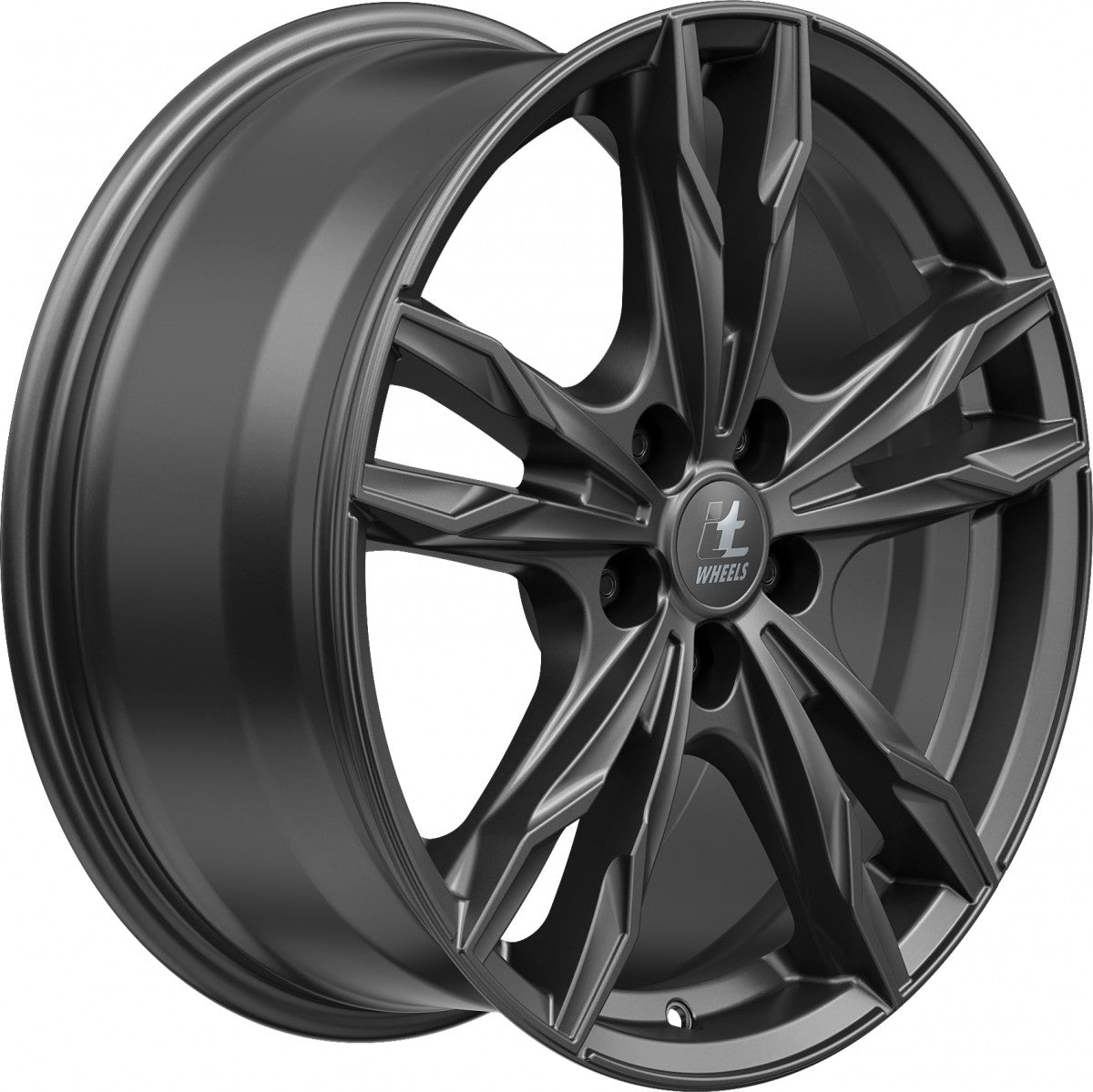 itWheels Gina matt titanium Alufelge 7.5x17 Zoll ET29 LK 5x112 ML66.5 – Bild 4