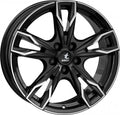 itWheels Gina gloss black polished Alufelge 8x18 Zoll ET45 LK 5x108 ML70.1