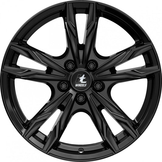 itWheels Gina gloss black 8x18 ET45 - LK5/108 ML70.1