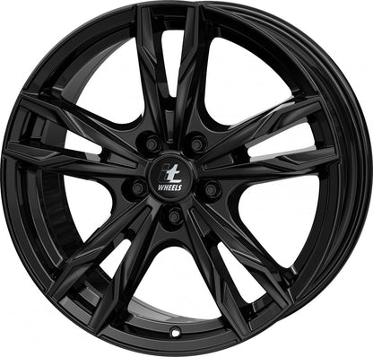 itWheels Gina gloss black Alufelge 8x18 Zoll ET49 LK 5x112 ML70.1 – Bild 7
