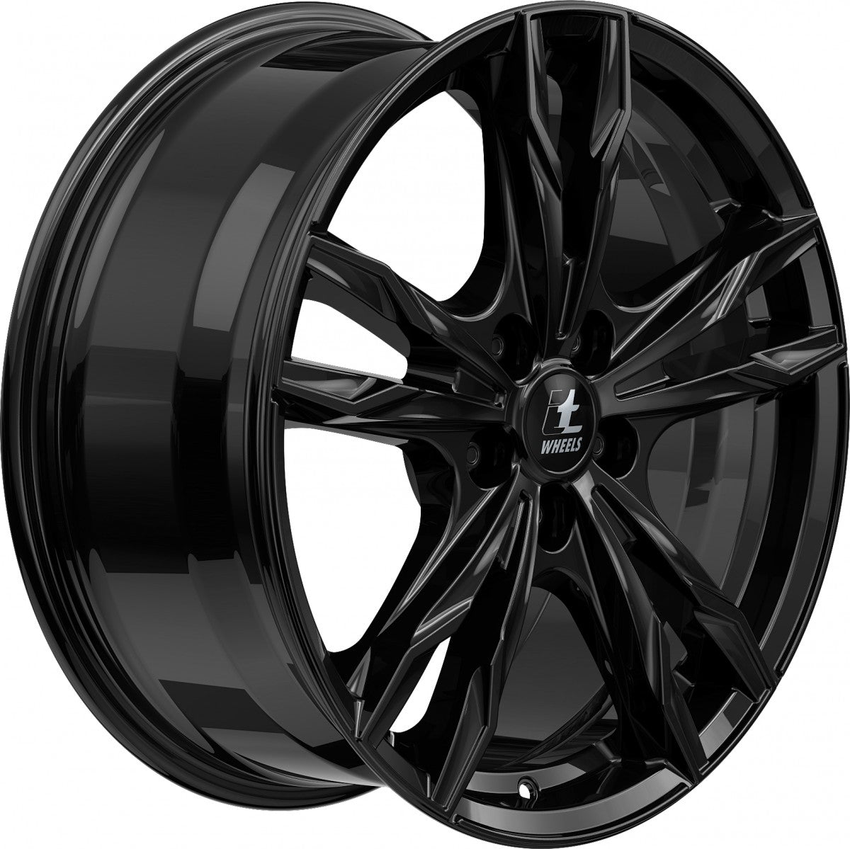 itWheels Gina gloss black Alufelge 7.5x19 Zoll ET39 LK 5x112 ML57.1 – Bild 4