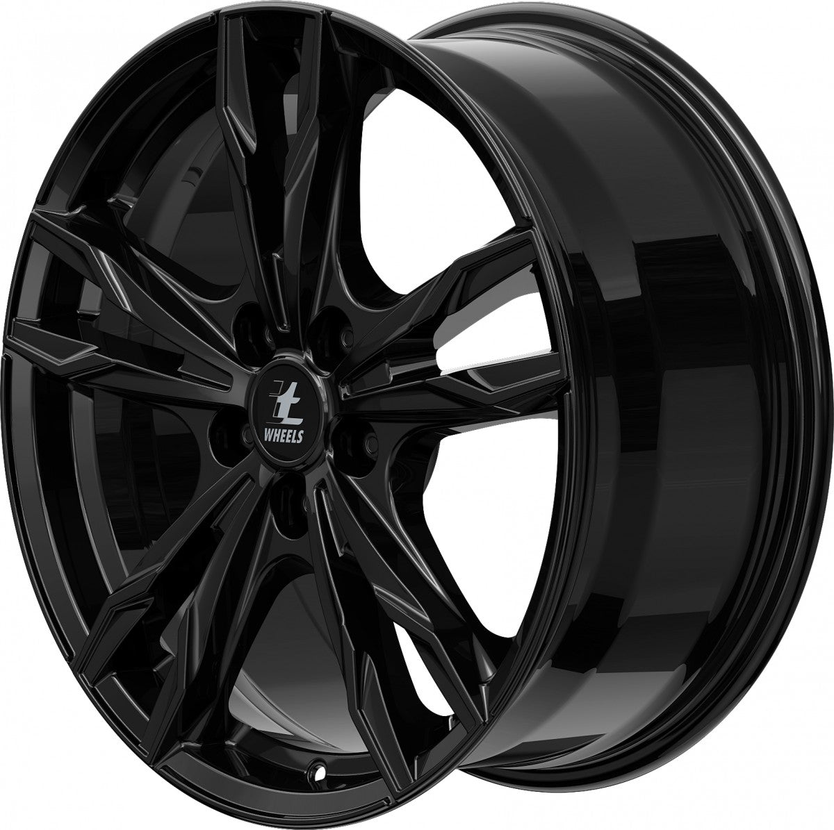 itWheels Gina gloss black 7.5x19 ET39 - LK5/112 ML57.1