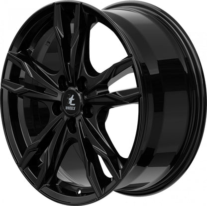 itWheels Gina gloss black 7.5x19 ET47 - LK5/112 ML70.1