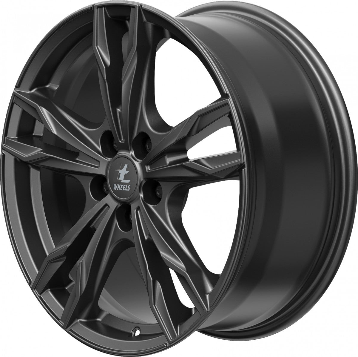 itWheels Gina matt titanium 7.5x19 ET38 - LK5/108 ML70.1