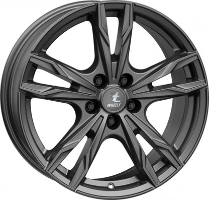 itWheels Gina matt titanium Alufelge 7.5x19 Zoll ET48 LK 5x108 ML63.4