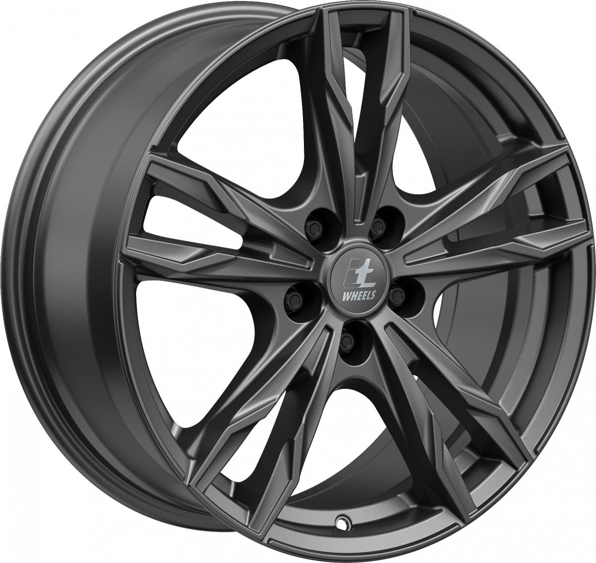 itWheels Gina matt titanium Alufelge 7.5x19 Zoll ET39 LK 5x112 ML70.1 – Bild 3