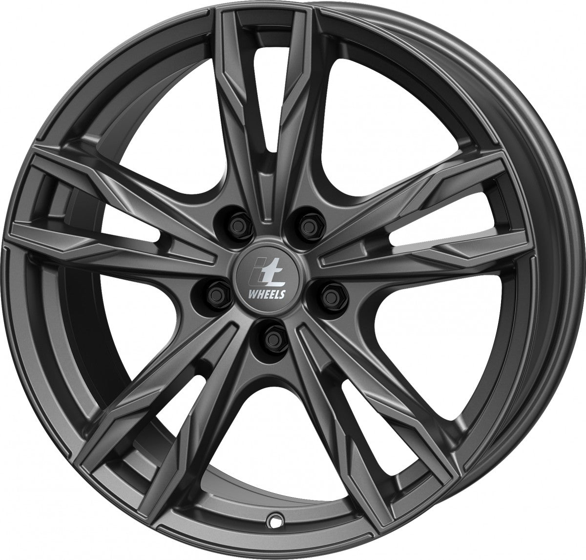 itWheels Gina matt titanium Alufelge 7.5x19 Zoll ET39 LK 5x112 ML57.1 – Bild 7