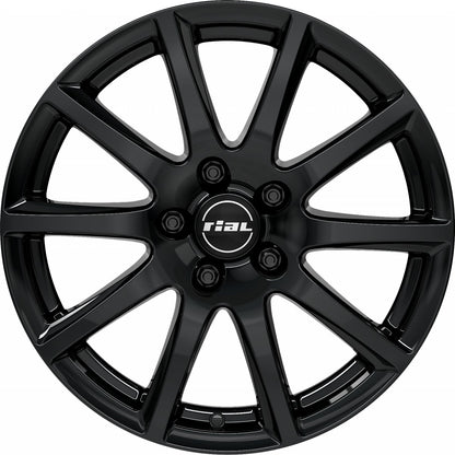 Rial Milano diamond-black 5.5x14 ET43 - LK4/100 ML63.3
