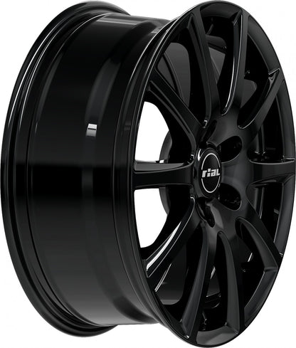 Rial Milano diamond-black 5.5x14 ET43 - LK4/100 ML63.3