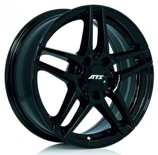 ATS Mizar diamant-schwarz 7x17 ET46.4 - LK5/112 ML66.5