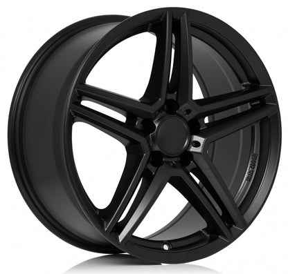 Rial M10 racing-schwarz 7x17 ET46.4 - LK5/112 ML66.5