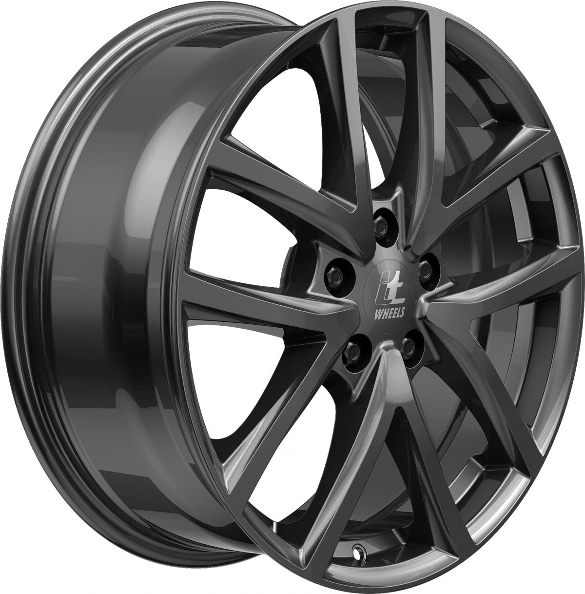 itWheels Mira gloss titanium 8x20 ET39 - LK5/112 ML66.6