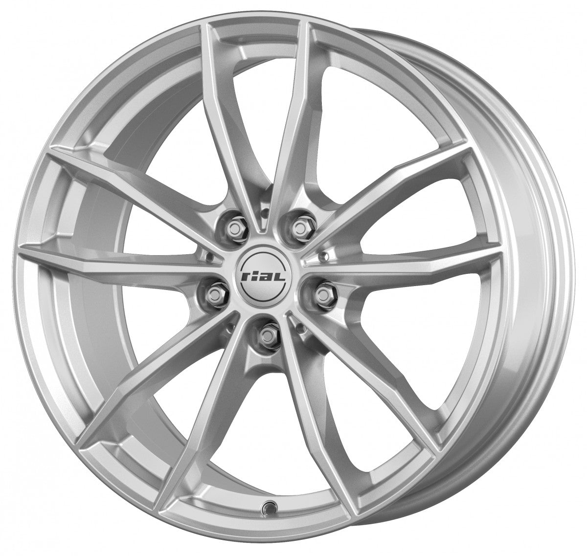 Rial X12 polar-silber 8.5x19 ET38 - LK5/112 ML57.1