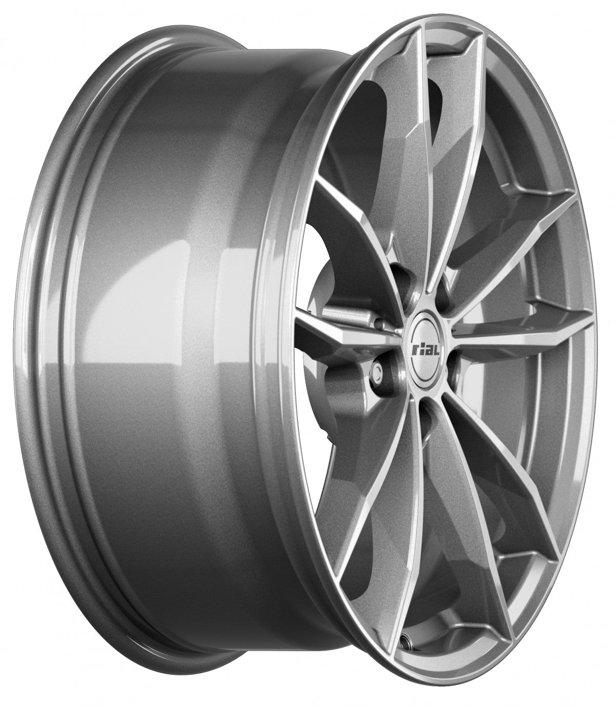 Rial X12 metal-grey 8.5x19 ET35 - LK5/112 ML66.5