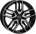 Rial M14 diamond-black frontpolished Alufelge 7.5x18 Zoll ET48 LK 5x112 ML66.5