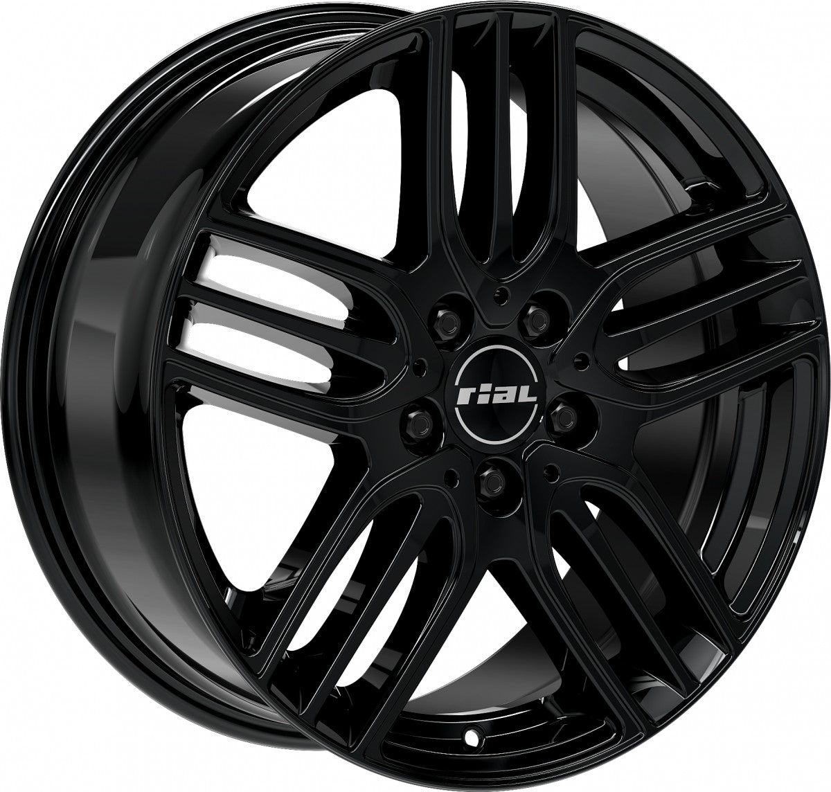 Rial M14 diamond-black 9x18 ET58 - LK5/112 ML66.5