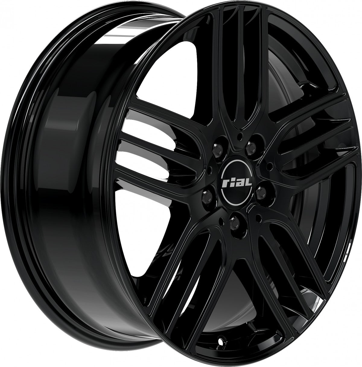 Rial M14 diamond-black 9x18 ET58 - LK5/112 ML66.5