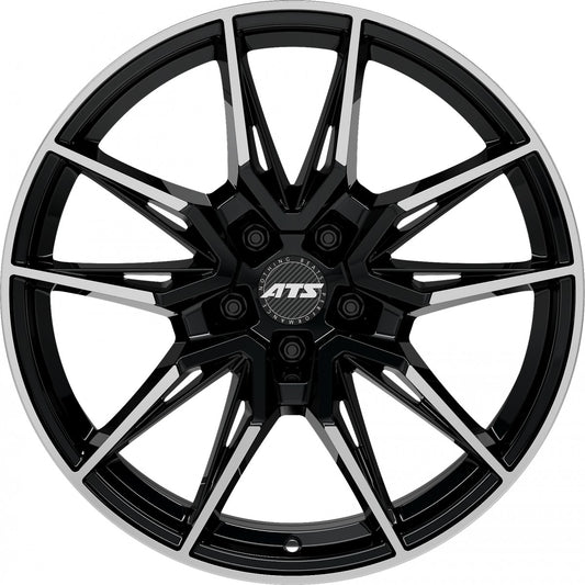 ATS Force diamond-black frontpolished 9.5x19 ET39 - LK5/112 ML66.5