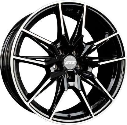 ATS Force diamond-black frontpolished Alufelge 9.5x19 Zoll ET40 LK 5x114.3 ML64.2 – Bild 5