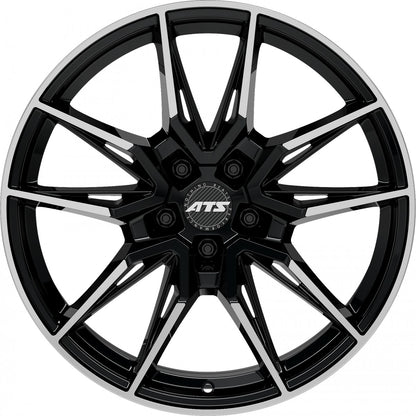 ATS Force diamond-black frontpolished Alufelge 9.5x19 Zoll ET40 LK 5x114.3 ML64.2 – Bild 2