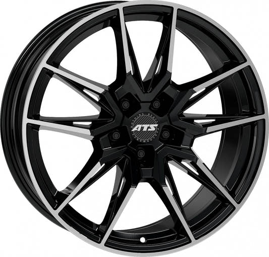 ATS Force diamond-black frontpolished 8.5x20 ET32 - LK5/120 ML72.6