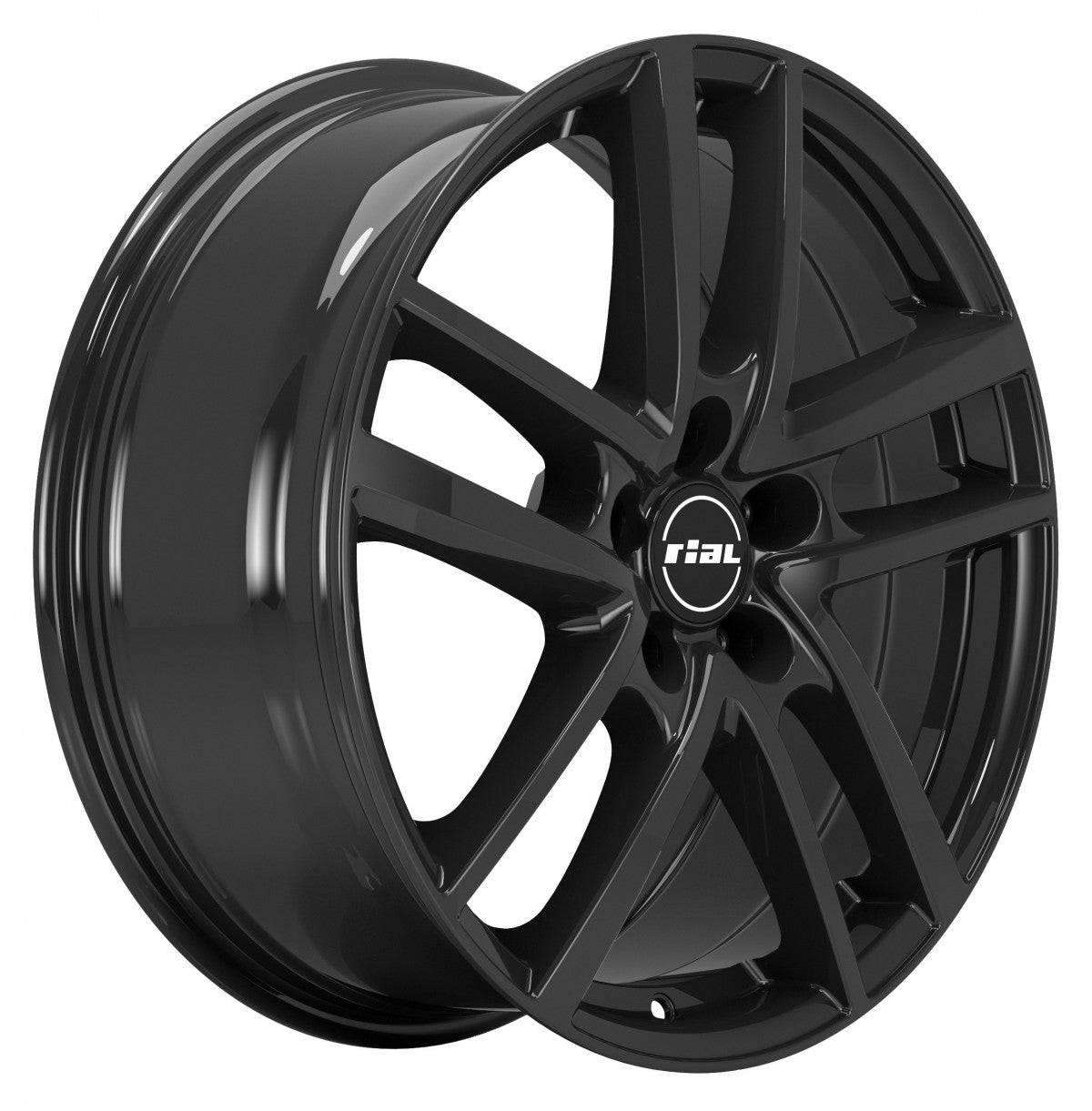 Rial Astorga diamond-black Alufelge 7x17 Zoll ET42 LK 5x112 ML57.1 – Bild 3