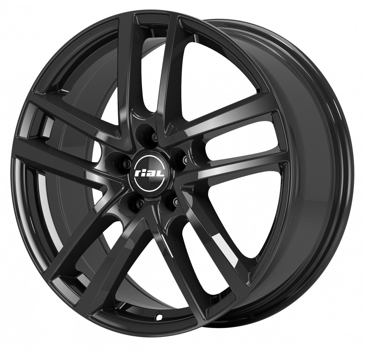 Rial Astorga diamond-black Alufelge 7x17 Zoll ET42 LK 5x112 ML57.1 – Bild 4