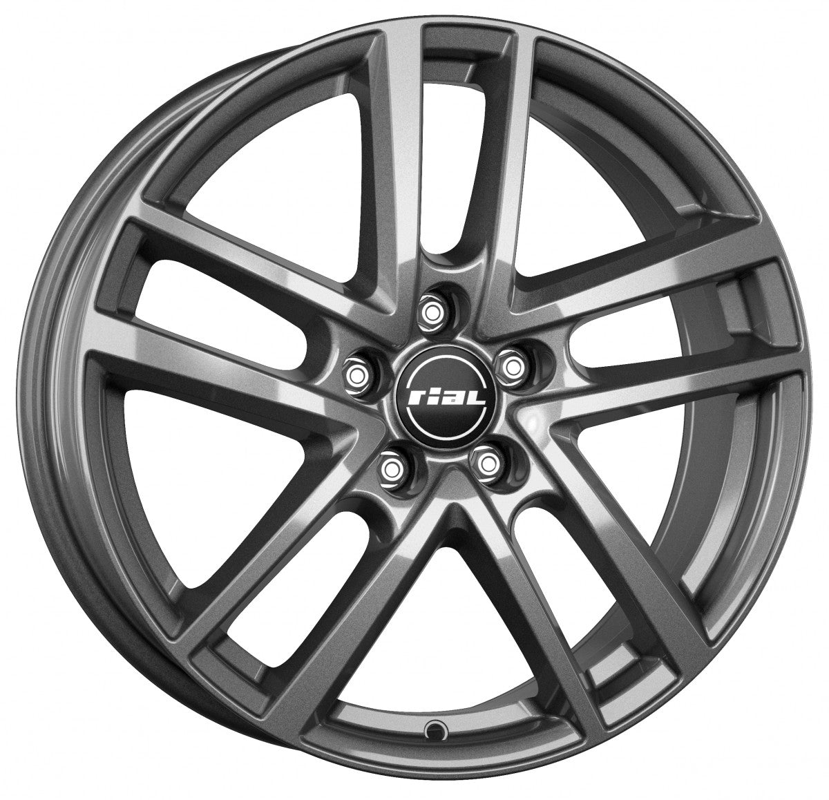 Rial Astorga graphite Alufelge 7x14 Zoll ET42 LK 5x112 ML57.1