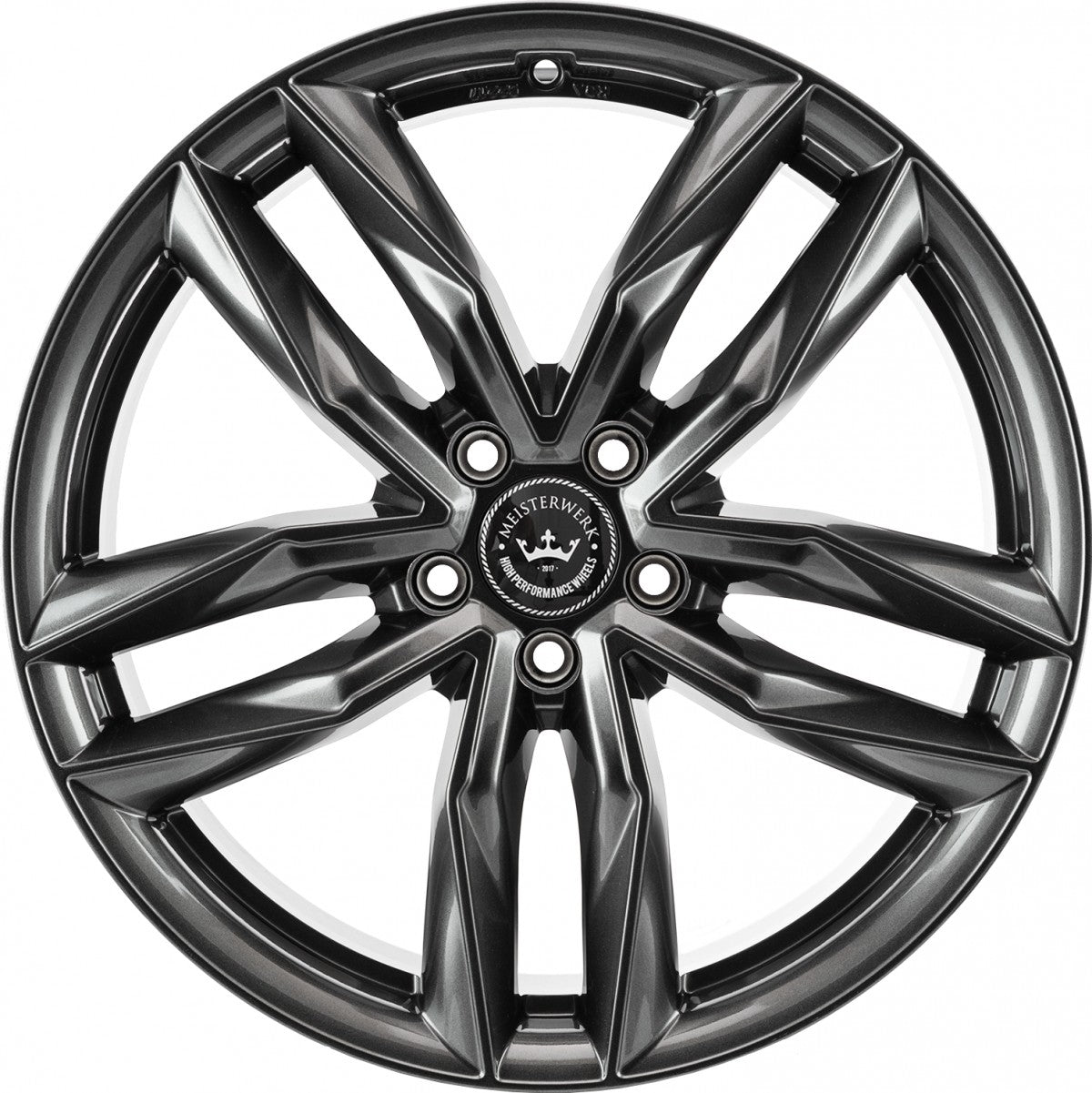 Meisterwerk MW08 gunmetal Alufelge – Bild 2