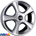 DELTA 4x4 Sins shiny silver Alufelge 9x20 Zoll ET40 LK 6x139.7 ML93.1